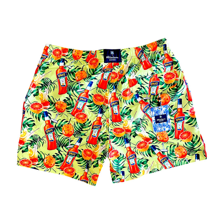 SPRITZ YELLOW SWIM SHORTS