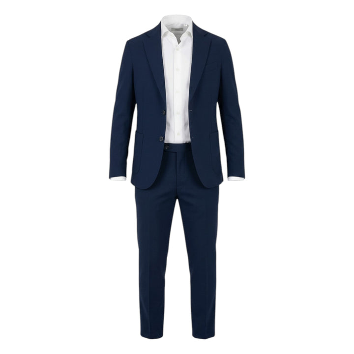Honeycomb Comfort Fit Suit Blue
