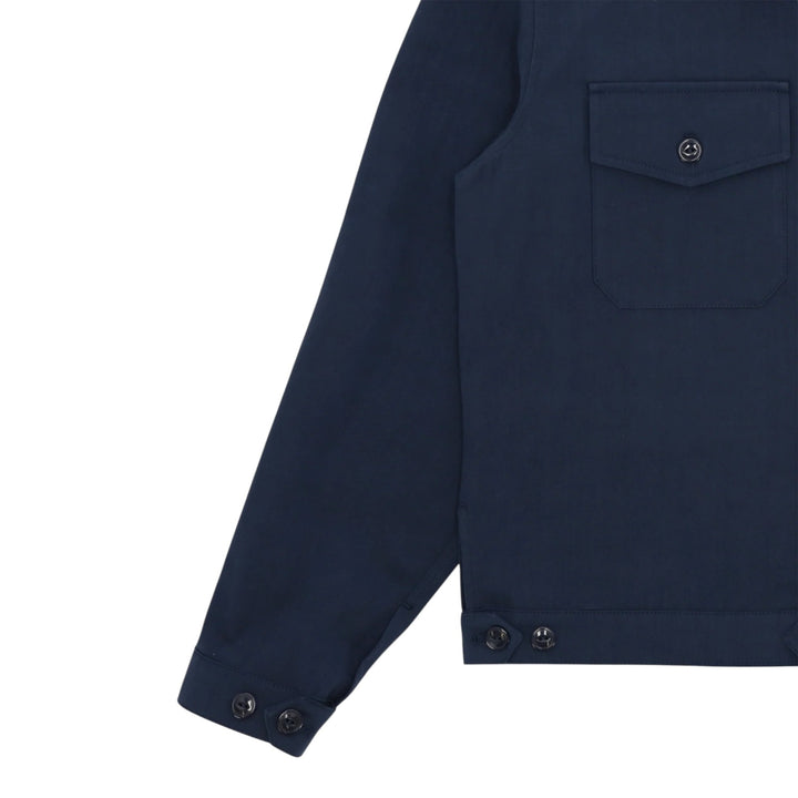 Albert Cotton Jacket Blue
