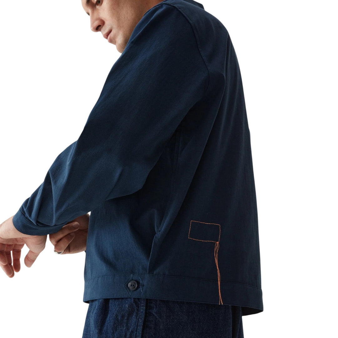 Albert Cotton Jacket Blue