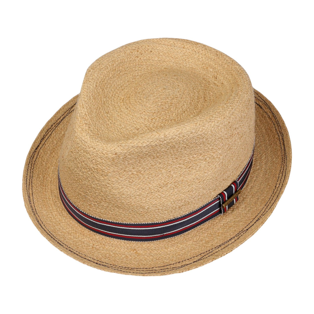 STETSON PLAYER RAFFIA GOLF BEIGE
