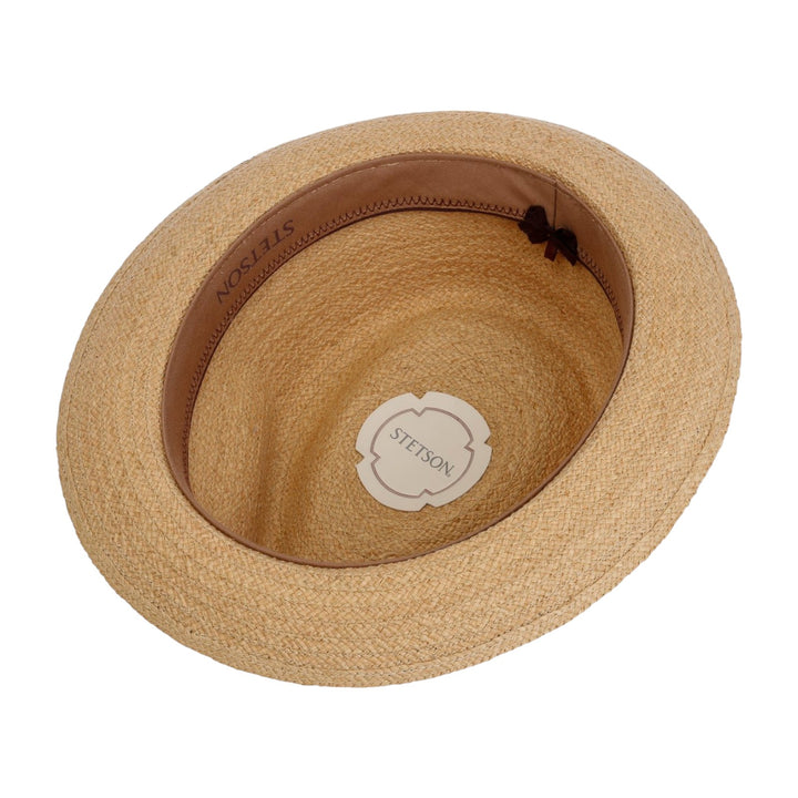 STETSON PLAYER RAFFIA GOLF BEIGE