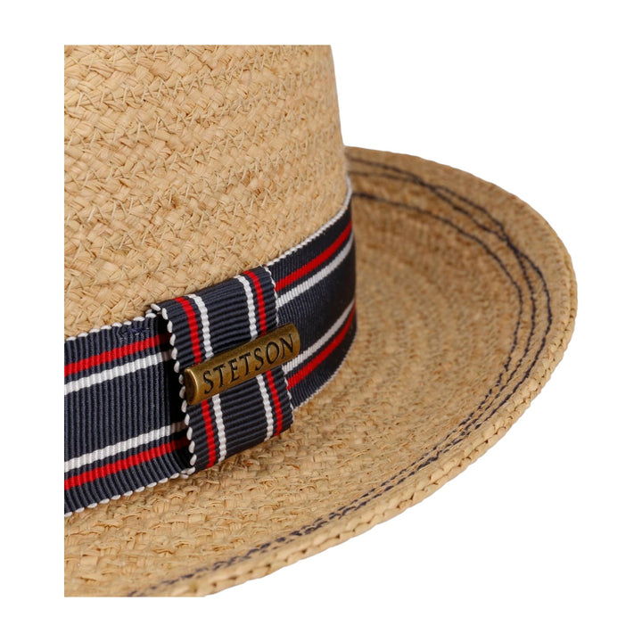 STETSON PLAYER RAFFIA GOLF BEIGE