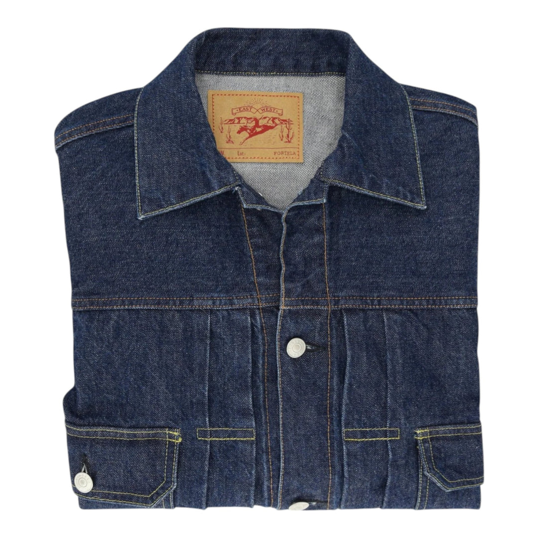 Cisco Jacket in Japan Stone Wash Blue