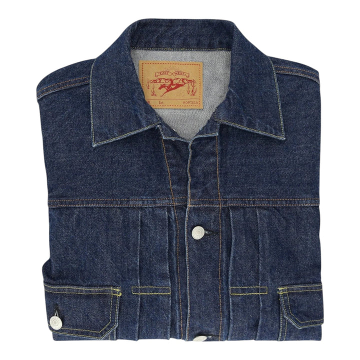 Cisco Jacket in Japan Stone Wash Blue