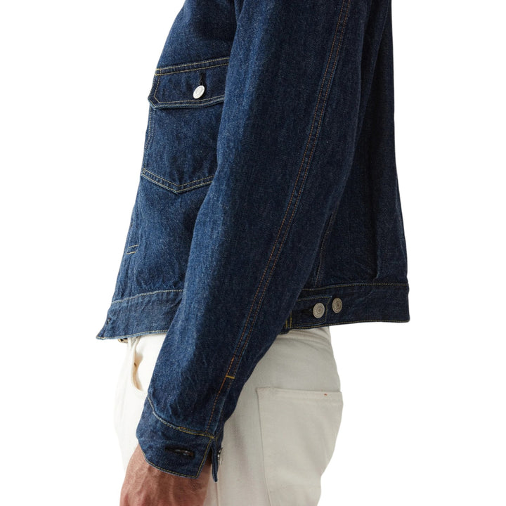 Cisco Jacket in Japan Stone Wash Blue