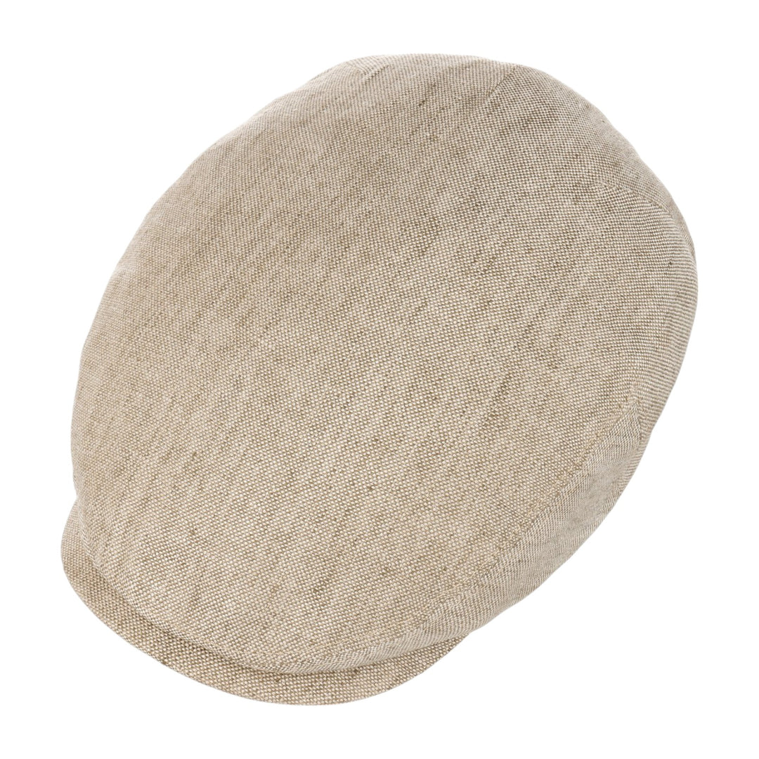 DRIVER CAP LINEN BROWN