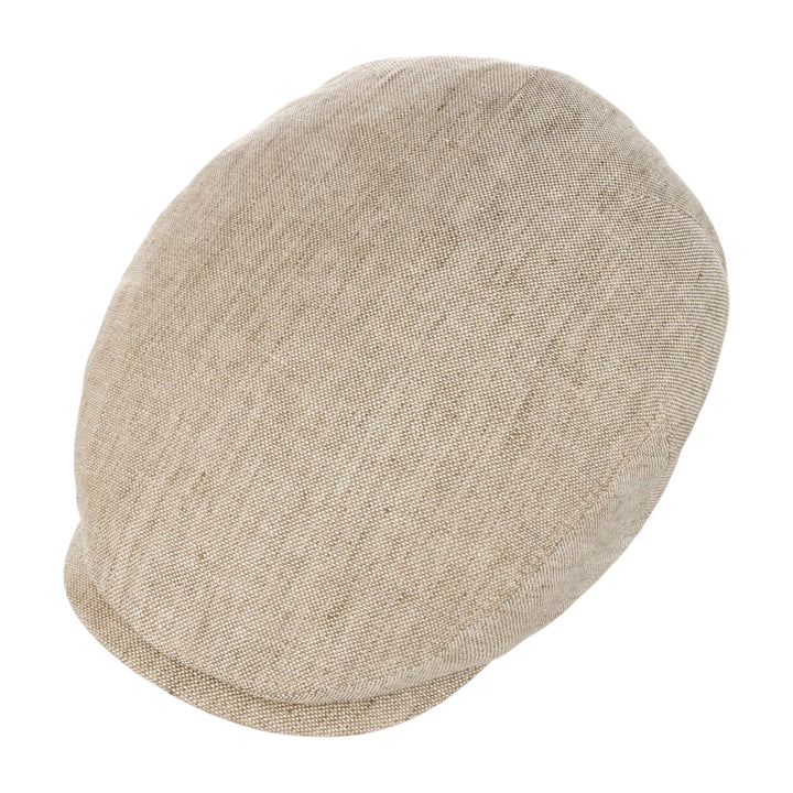 DRIVER CAP LINEN BROWN