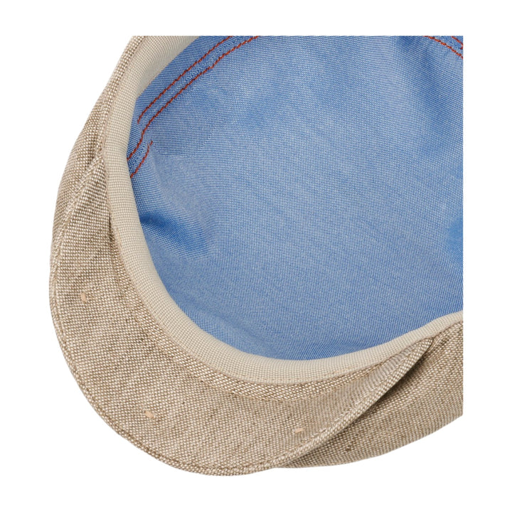 DRIVER CAP LINEN BROWN