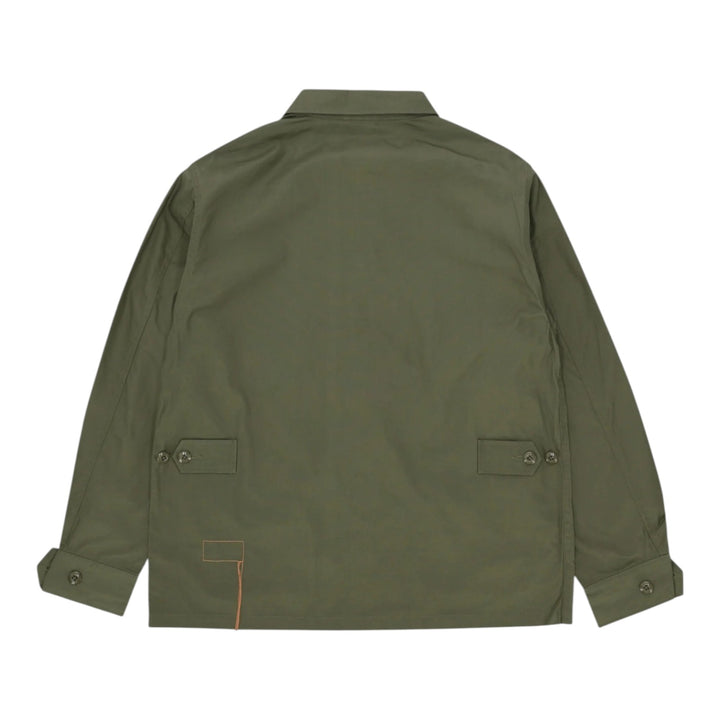 Elias Jungle Jacket in Cotton Green
