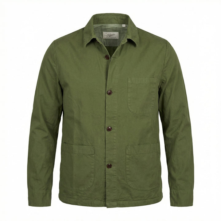 Work Shirt ELK Gabardine Green