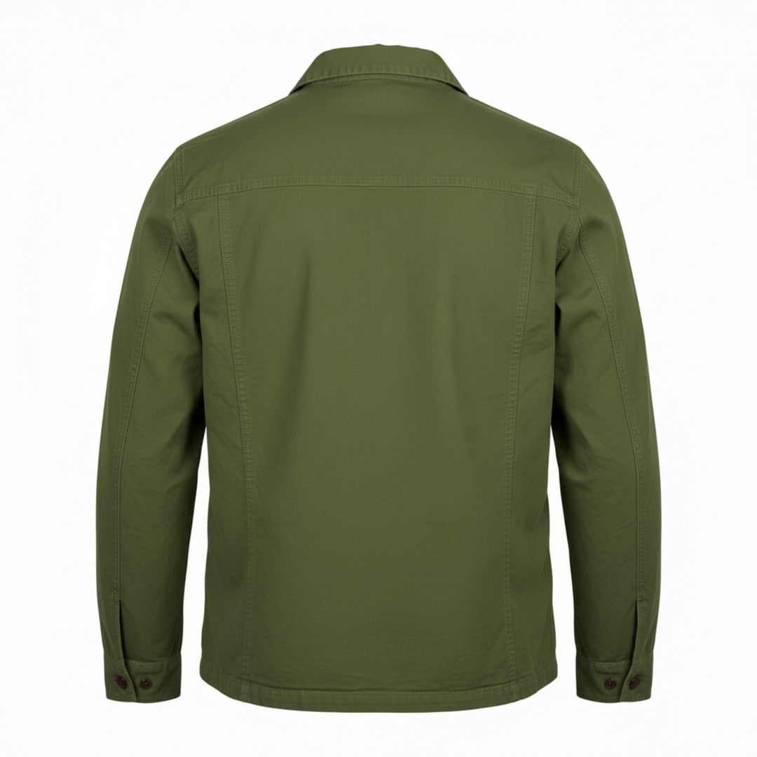 Work Shirt ELK Gabardine Green