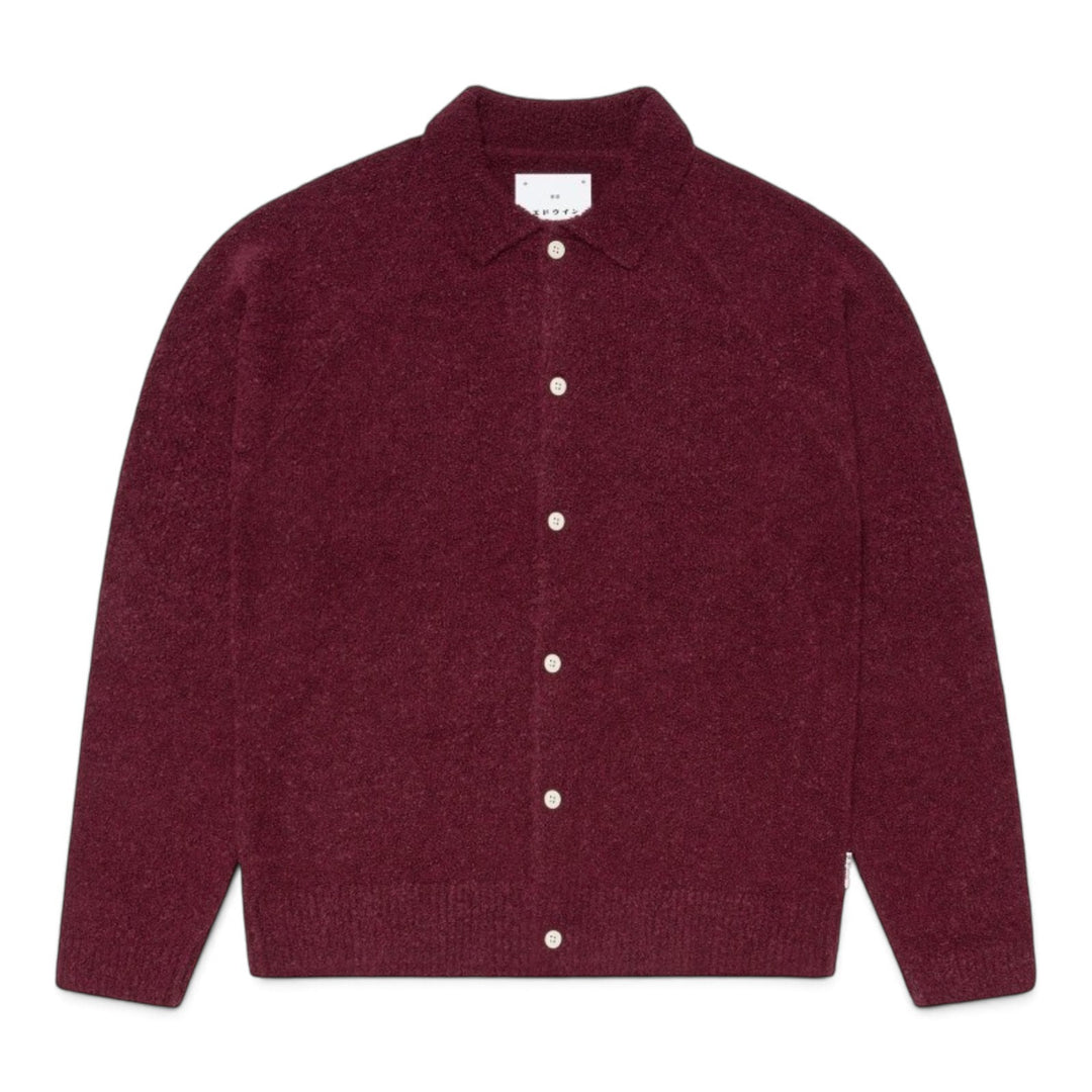 GEMINI CARDIGAN BURGUNDY