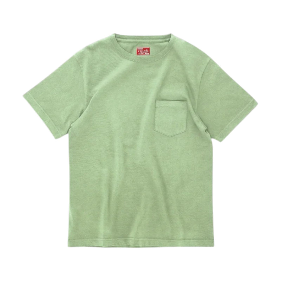 Teepocket  Cotton Pocket T-Shirt Lobster Sage Green