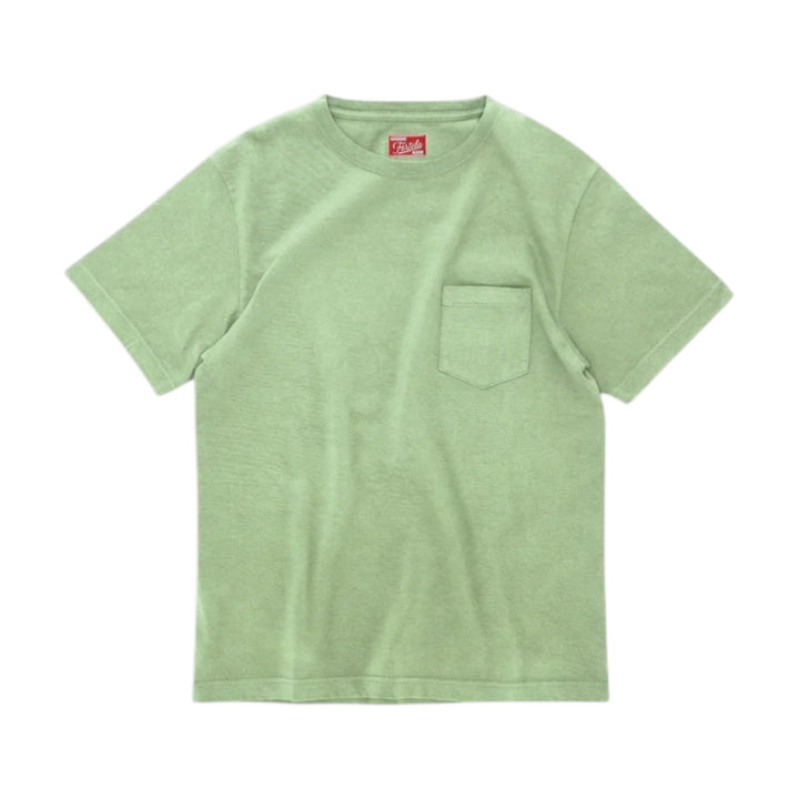 Teepocket  Cotton Pocket T-Shirt Lobster Sage Green