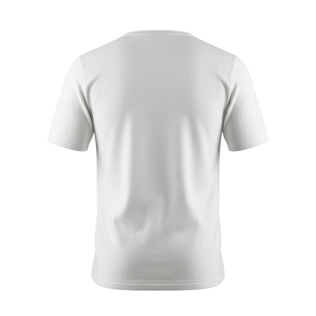 Short Sleeve Combed Cotton Crewneck Optical White