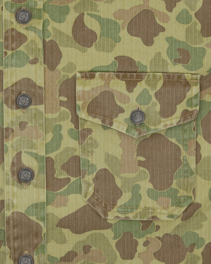 Kenny Overshirt Camouflage in Cotton