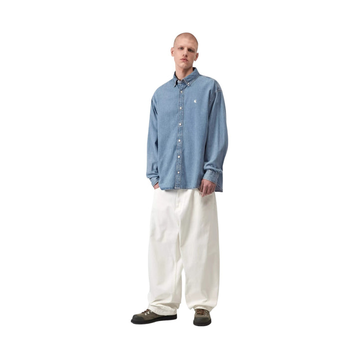 L/S Lucas Shirt Blue