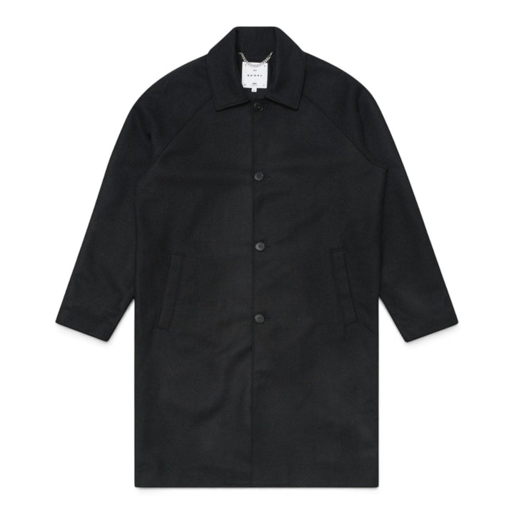 MAC WOOL COAT BLACK