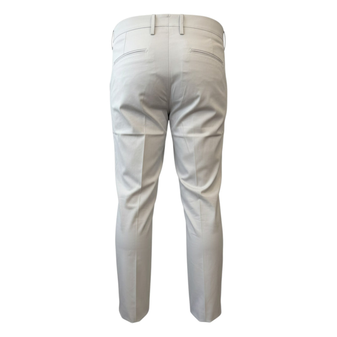 Ultralight Slant Pocket Slim Cropped Trousers Light Grey