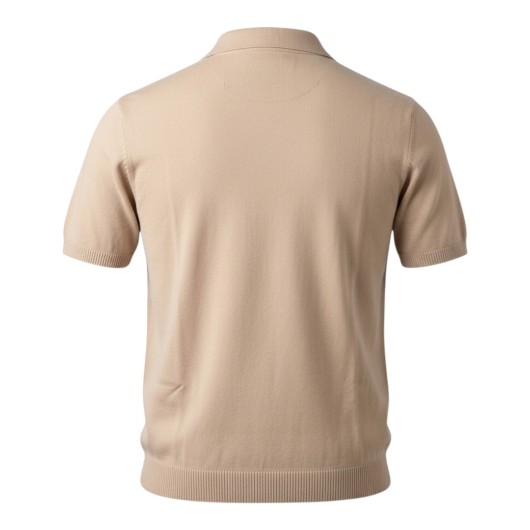 Combed Cotton Short Sleeve Polo Rope