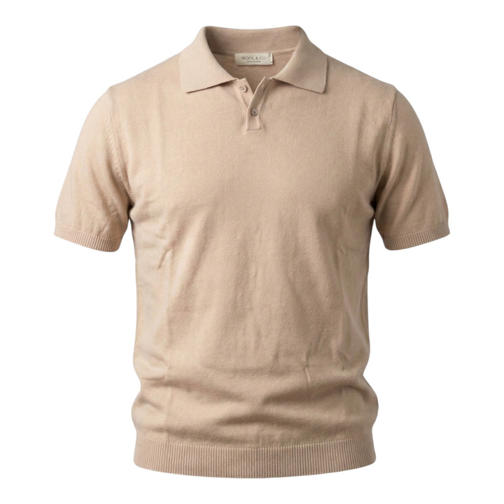 Combed Cotton Short Sleeve Polo Rope