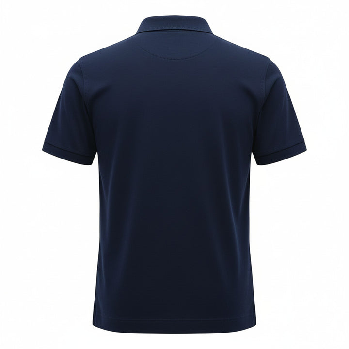 Blue Premium Piquet Polo