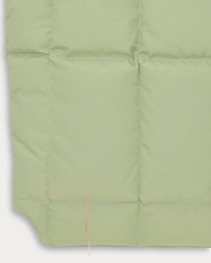 ROCKET SLEEVELESS NYLON GILET LIGHT GREEN