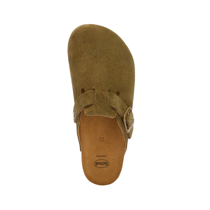 OLIVIER KHAKI SUEDE SANDALS