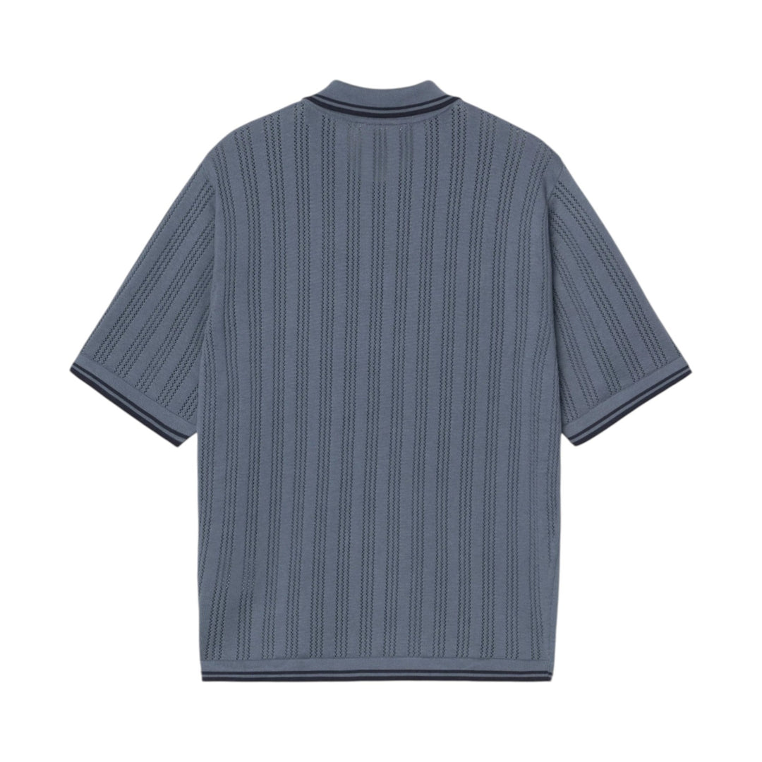 S/S Ramsey Polo Velvet Blue / Deep Night
