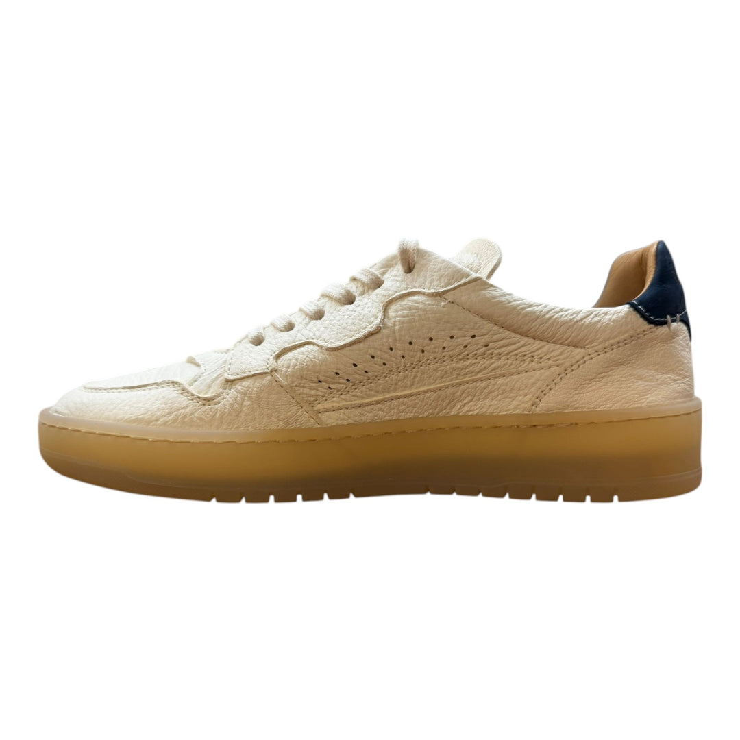 Jannik Sneakers in Genuine Deerskin Butter-Blue