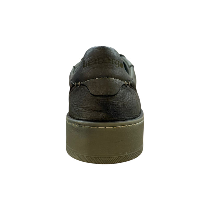 Jannik Sneakers in Genuine Military Green Deerskin