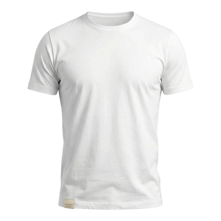 Optical White Comfort Jersey Crewneck T-shirt
