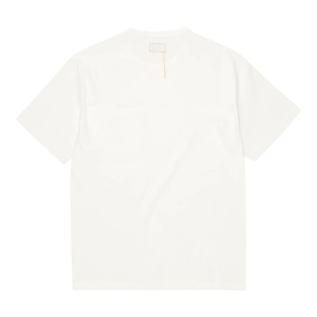 Tubejp T-Shirt with Pocket in Cotton White