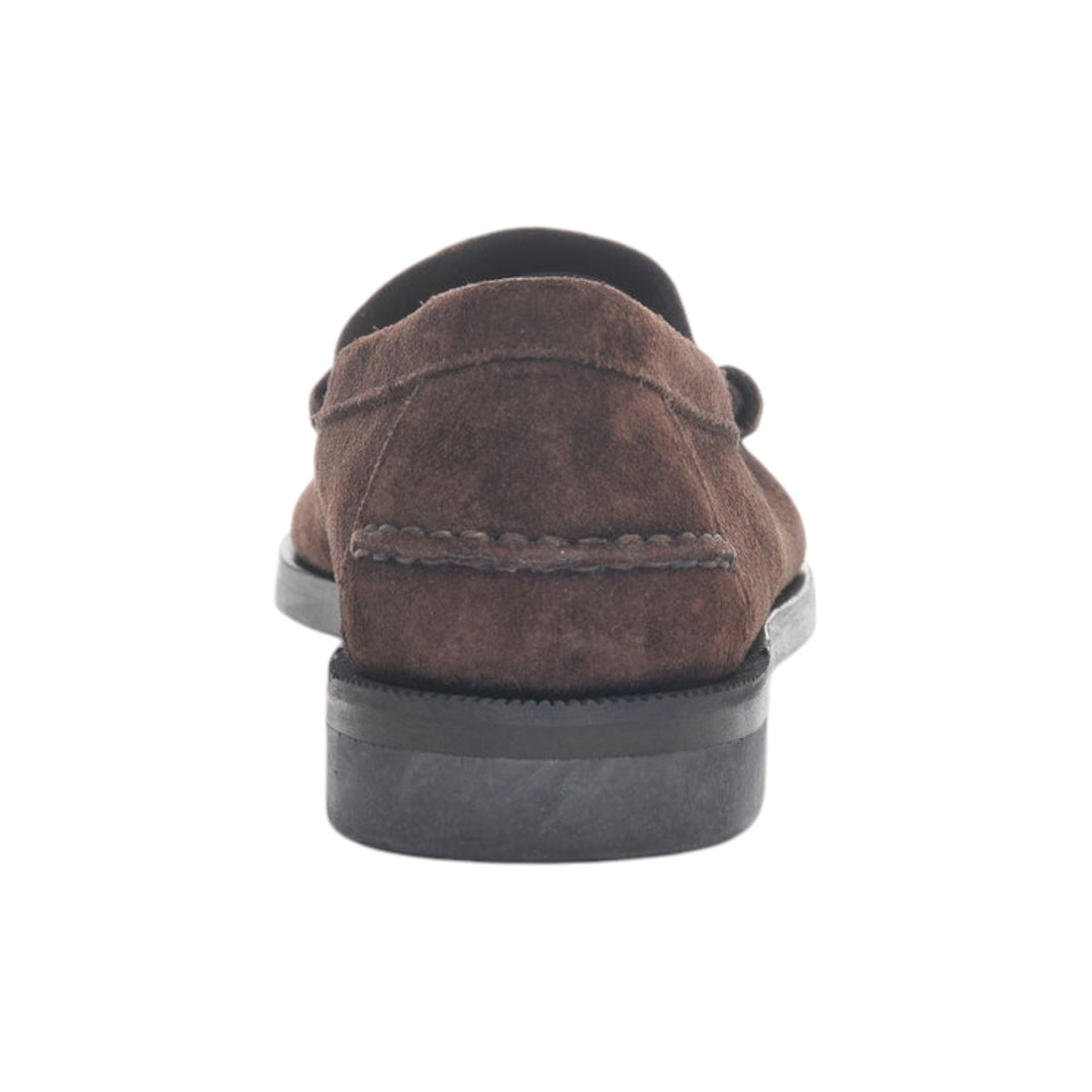 Men's Genuine Suede Goodyear Welt Loafers Brown