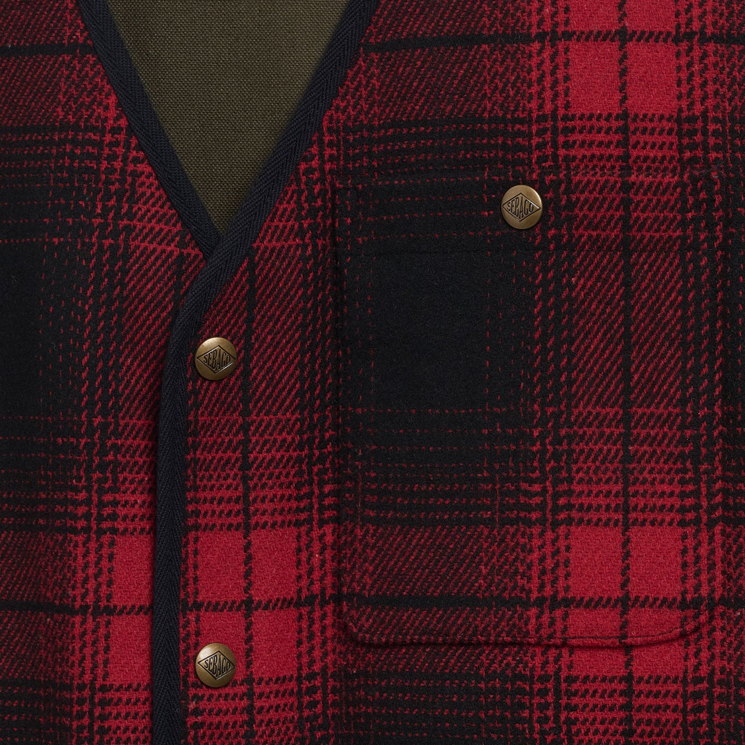 WILDRIVER CHECK RED-BLACK