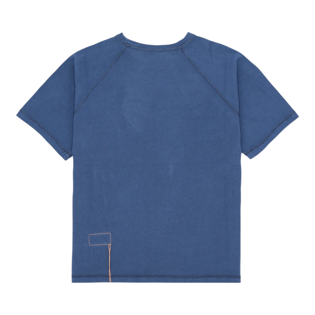 Vermont T-Shirt in Jersey with Indigo Pocket