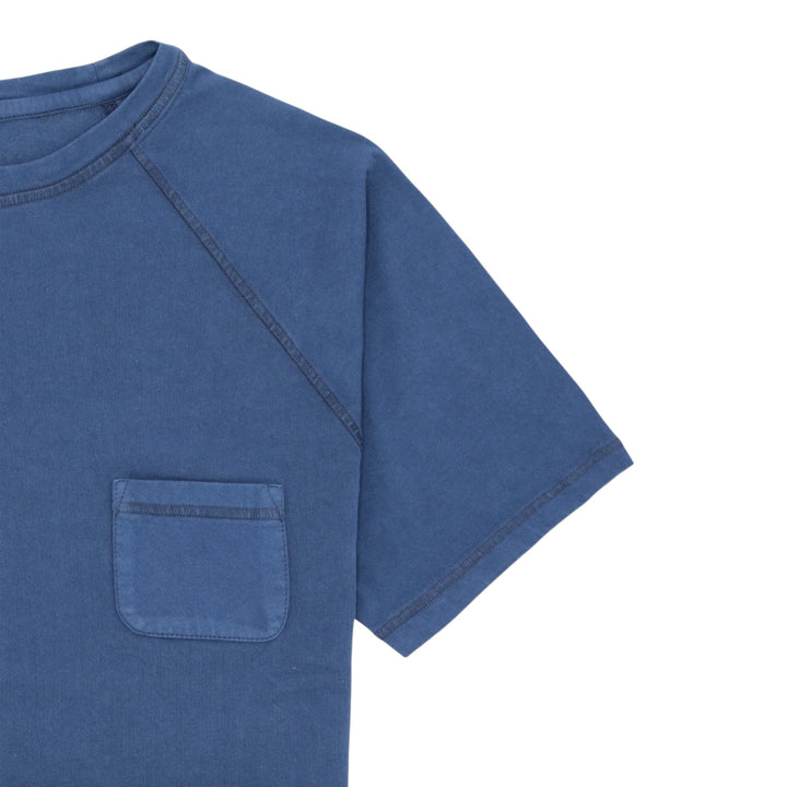Vermont T-Shirt in Jersey with Indigo Pocket