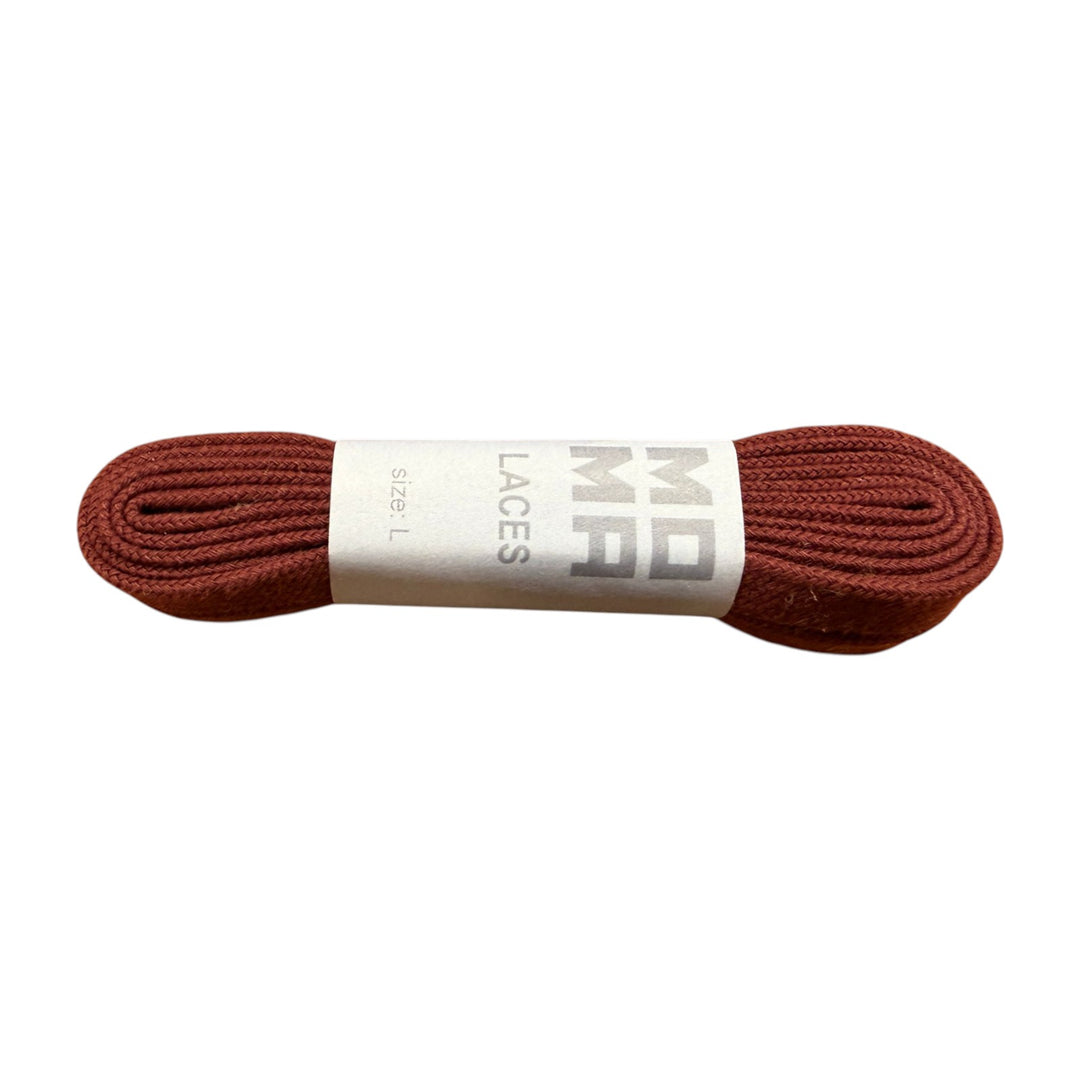Genuine Leather Sneakers in White-Brown