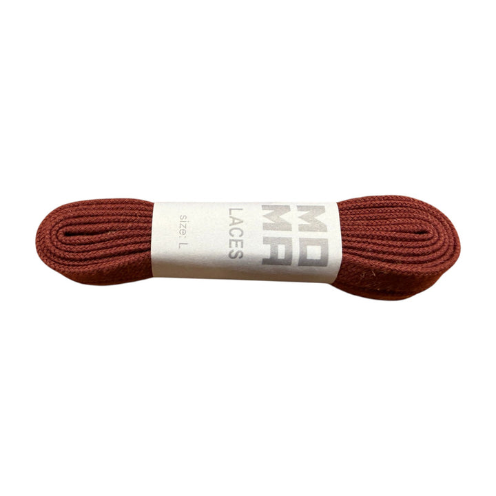 Genuine Leather Sneakers in White-Brown