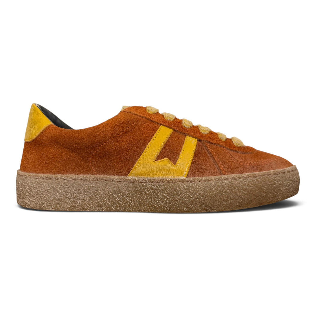 KAZAN SNEAKERS GENUINE ORANGE SUEDE