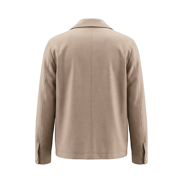 Aiburai OVERSHIRT KASHA Marrone - foto 2
