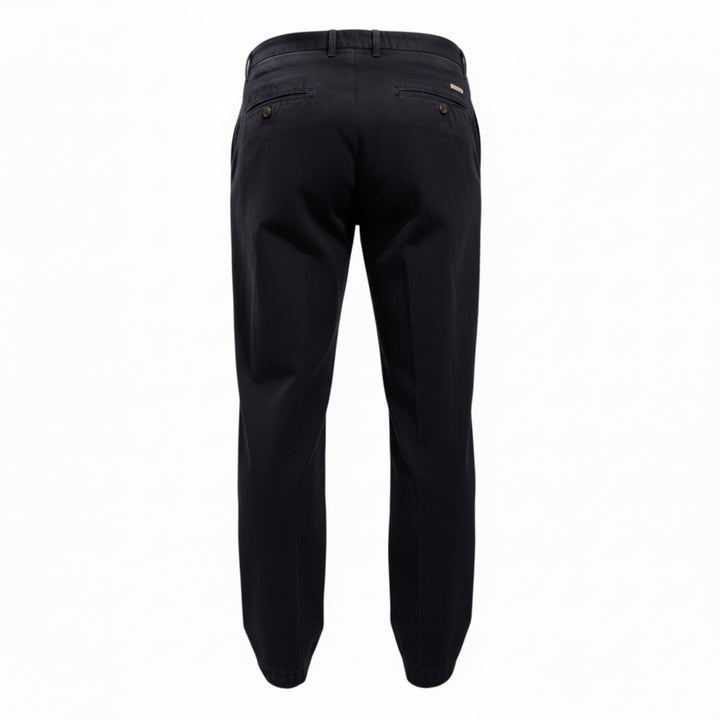 PORTOBELLO TROUSERS in BLUE COTTON