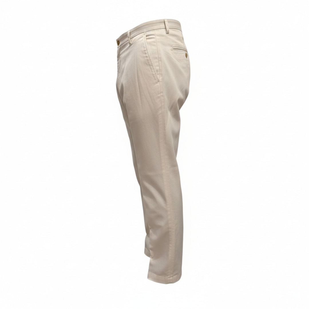 PORTOBELLO PANTS in MILK COTTON