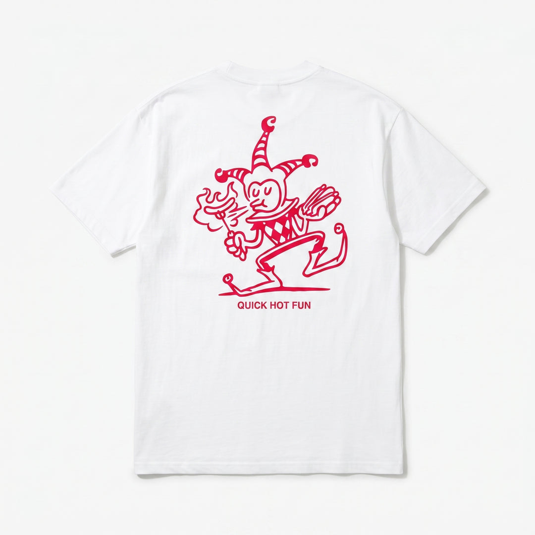 Carhartt Wip S/S Harlequin BBQ T-Shirt White Bianco - foto 1