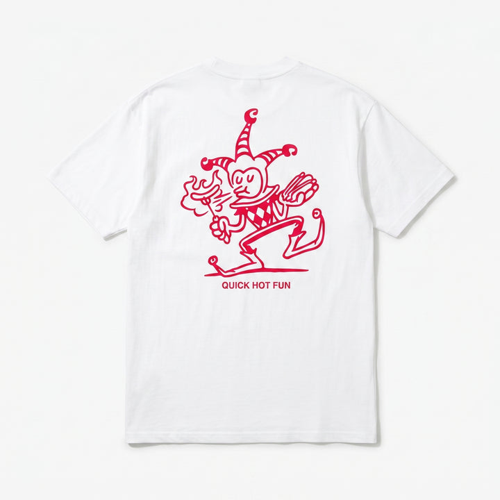 Carhartt Wip S/S Harlequin BBQ T-Shirt White Bianco - foto 1