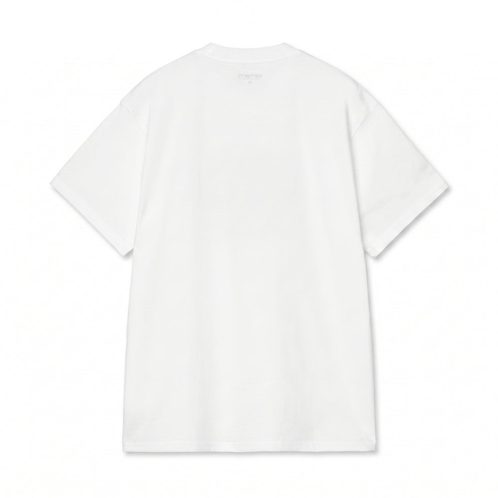 Carhartt Wip S/S Spoiled T-Shirt White Bianco - foto 2