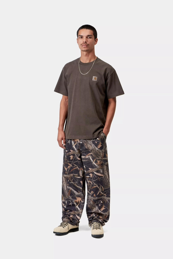 Carhartt Wip S/S VISTA T-SHIRT TOBACCO GARMENT DYED Marrone - foto 5