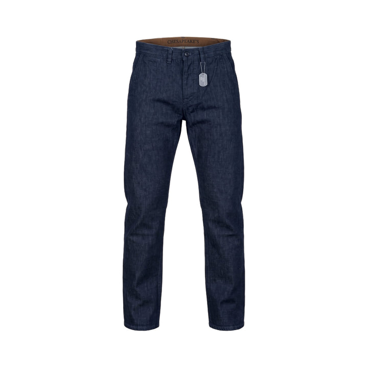 Chesapeake's DENIM SELVEDGE CHINO PROVIDENCE RINSED Blu - foto 1