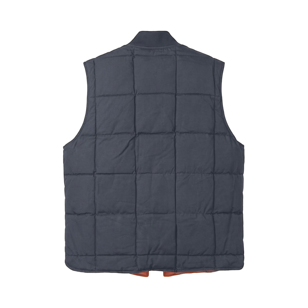 Chesapeake's DOWN VEST SEATTLE HBT WAXED DARK NAVY Blu - foto 2